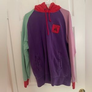 Teddy Fresh Color Block hoodie